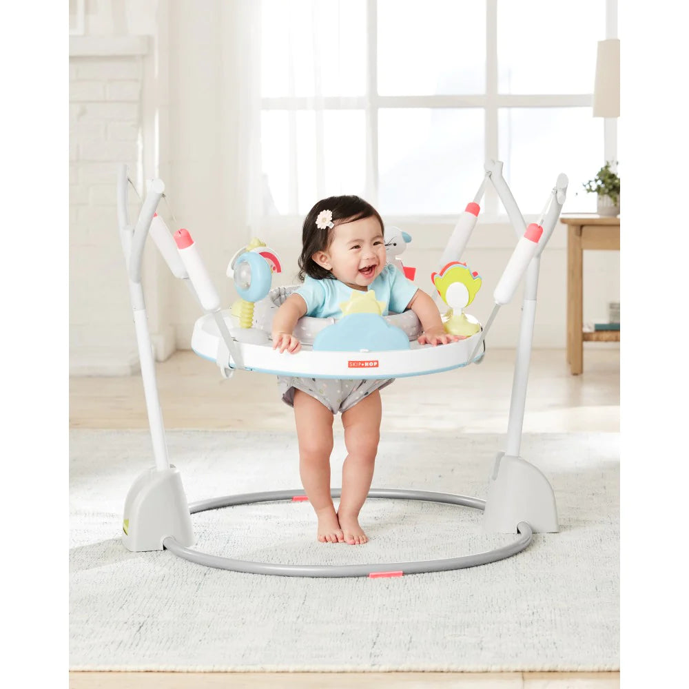 Skip Hop Silver Lining Cloud Play & Fold Jumper - Tiny Tots Baby Store 