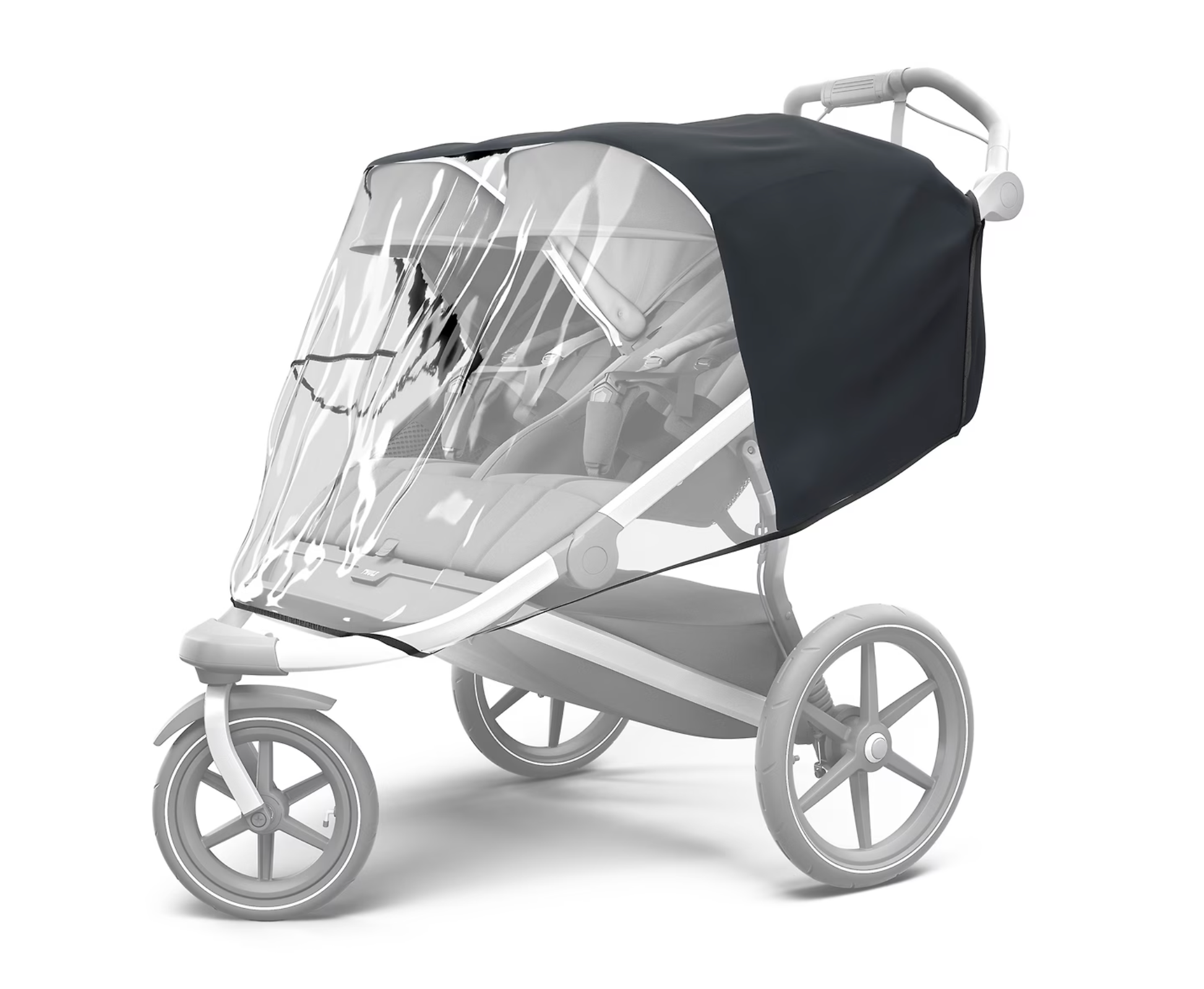 Thule Urban Glide Double Rain Cover - Tiny Tots Baby Store 
