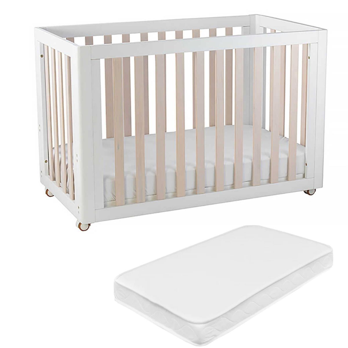 Cocoon Piccolo Compact Cot with Mattress - Tiny Tots Baby Store 