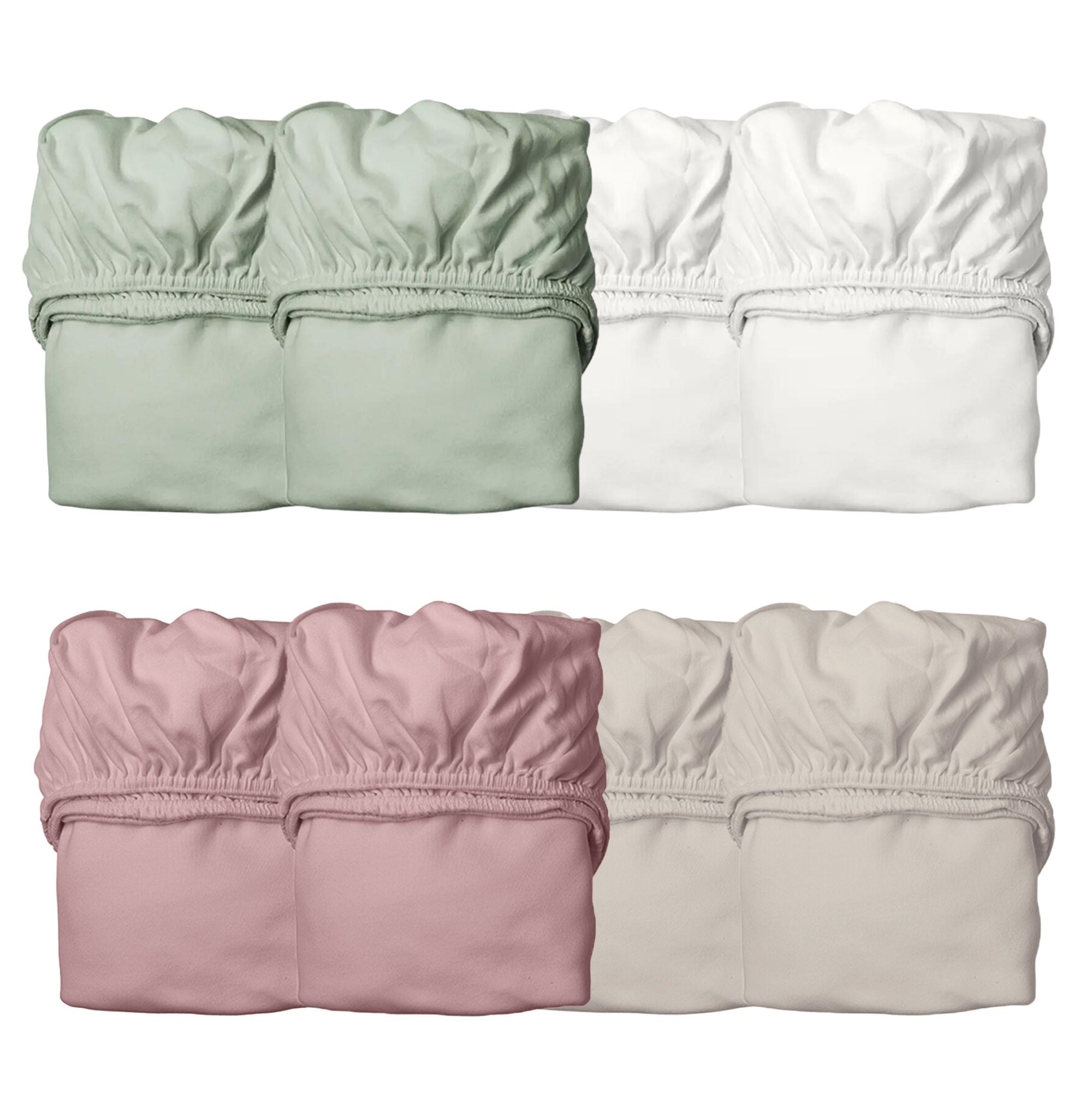 Leander Organic Bed Sheets for Junior Bed and Luna 140 x 70 ( Pack of 2) Leander