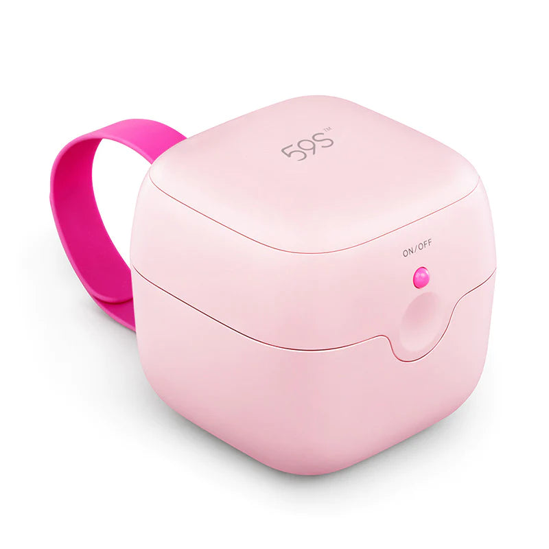 59S UV Sterilising Paci Pod Pink - Tiny Tots Baby Store 