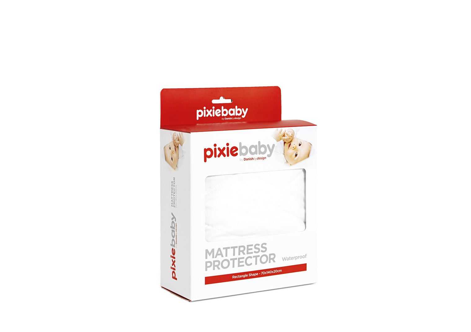 Pixiebaby Cot Mattress Protector 140x70x20 cm