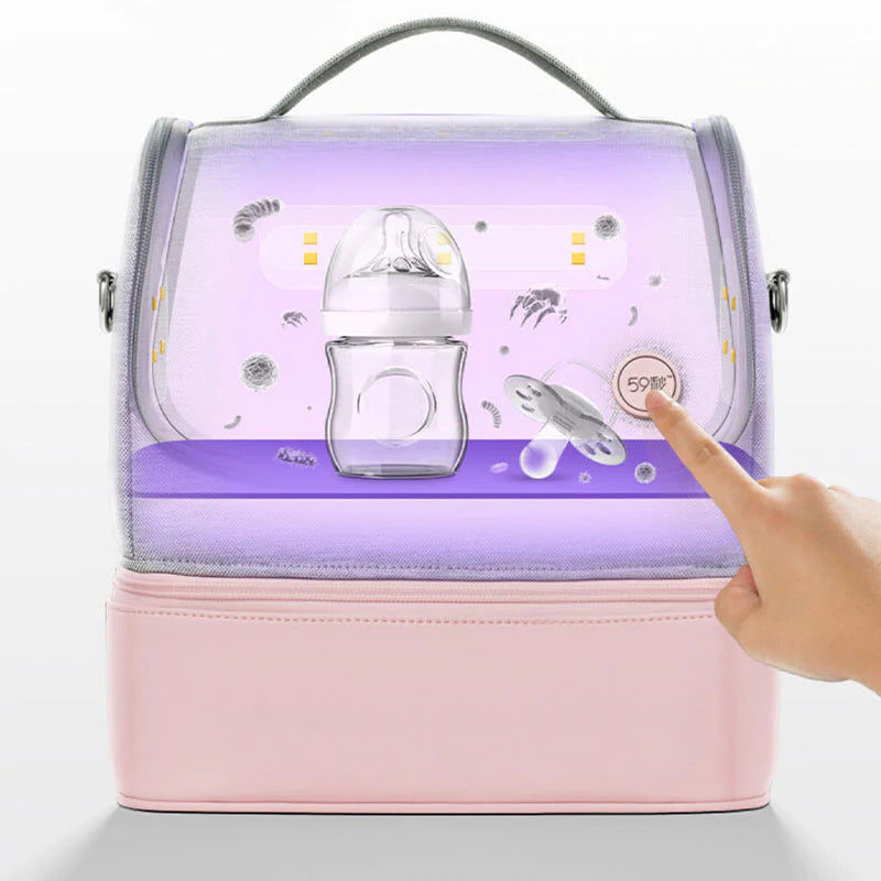 59S UV Mummy Bag Pink - Tiny Tots Baby Store 