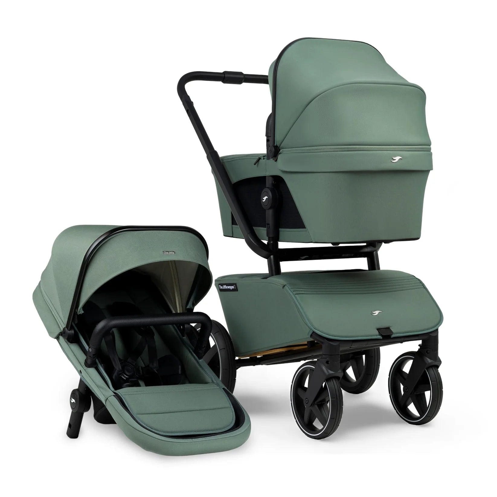 The Jiffle wagon 6 in 1 Stroller PINE 