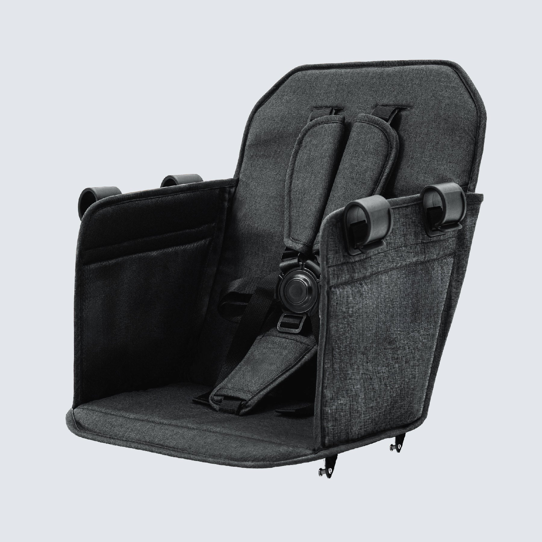 Familidoo Q1 2.0 Wagon Stroller-Charcoal Gray 