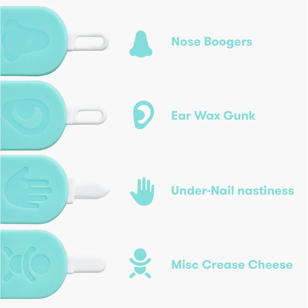 Frida 3-in-1 Nose, Nail + Ear Picker 