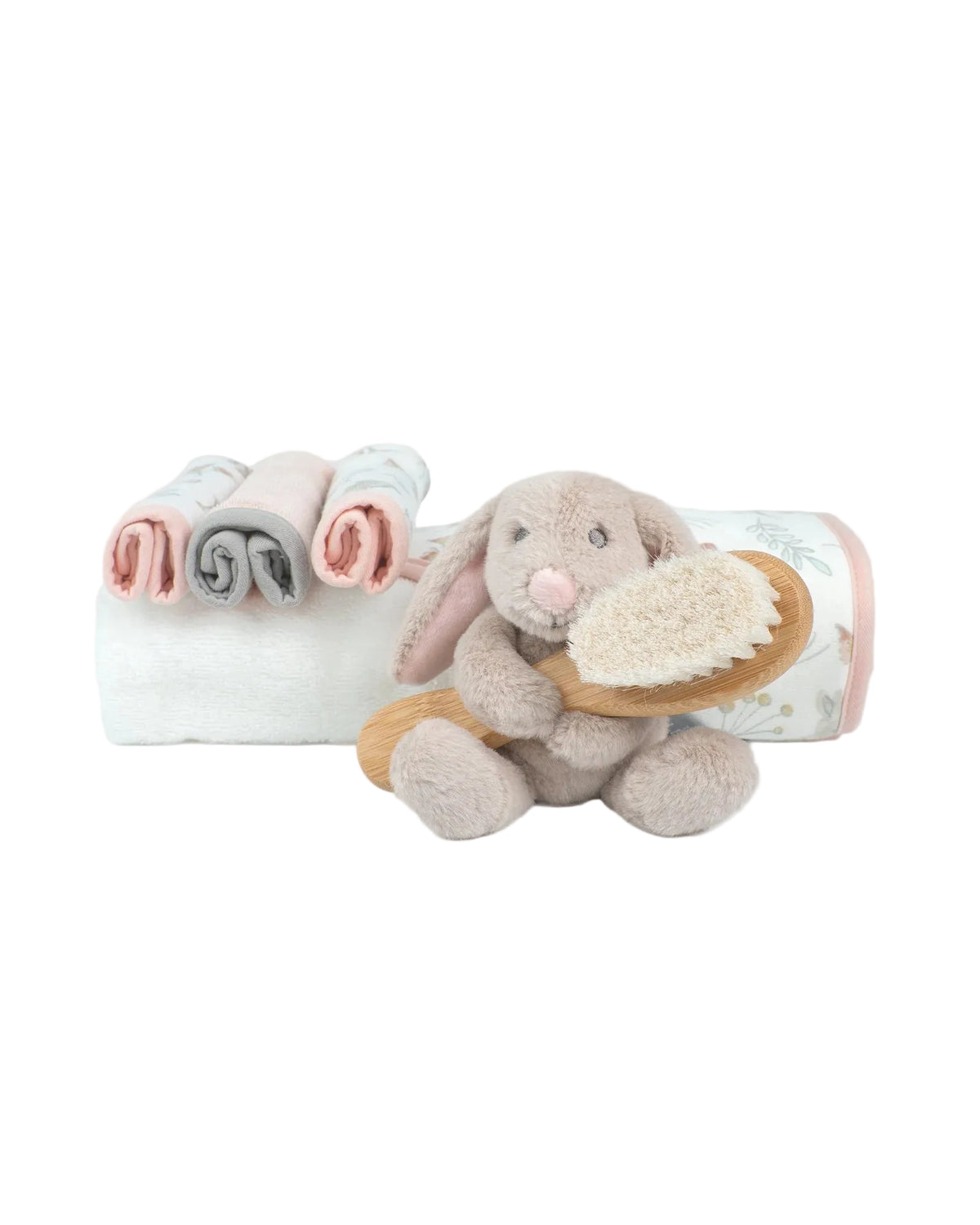 Little Linen Bath Baby Gift Set - Harvest Bunny