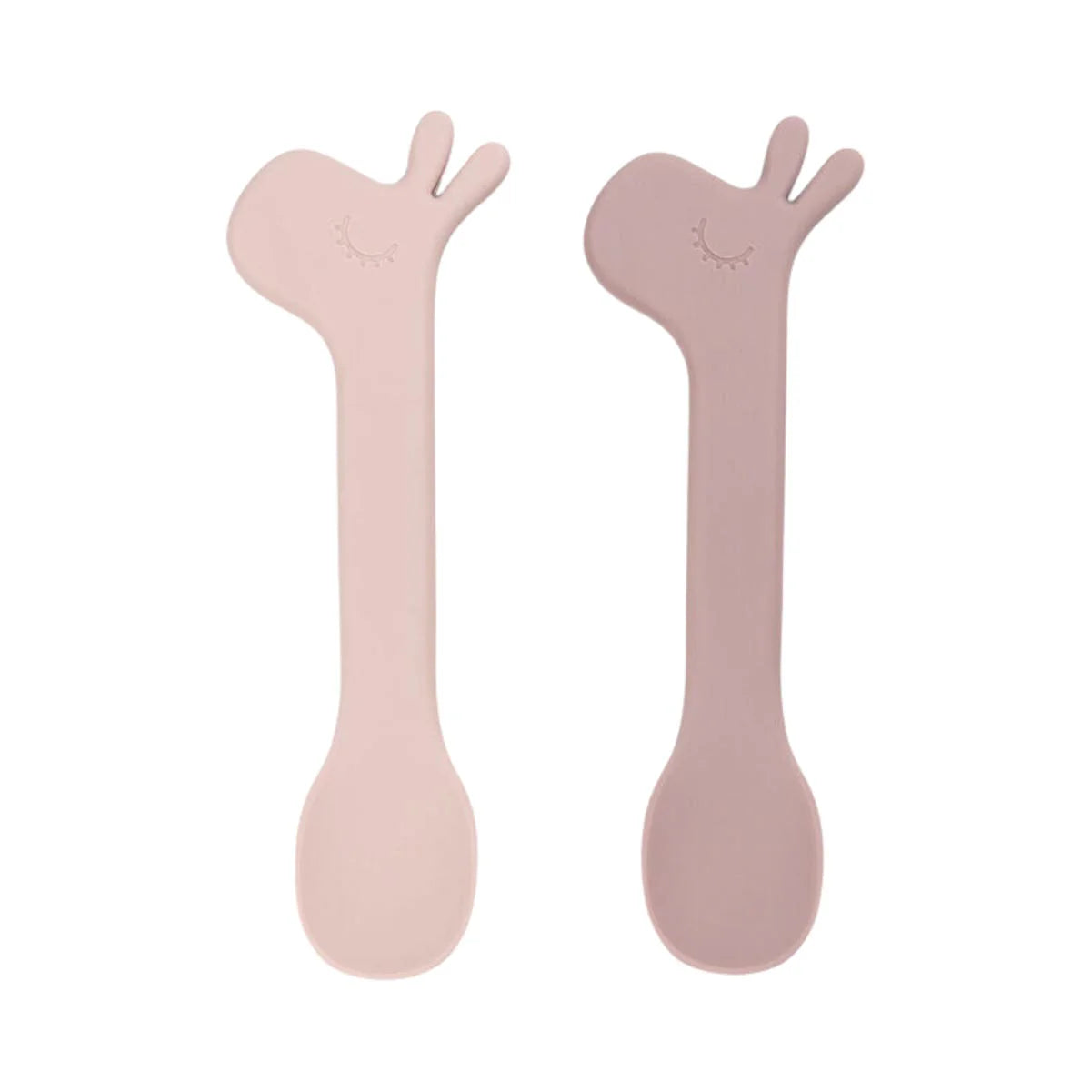 Done by Deer Silicone Spoon Lalee 2 Pack PINK