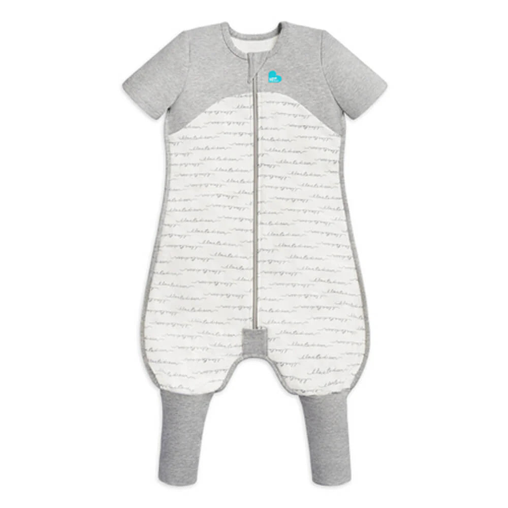 Love to Dream Sleep Suit Short Sleeve 1.0 TOG White Dreamer 