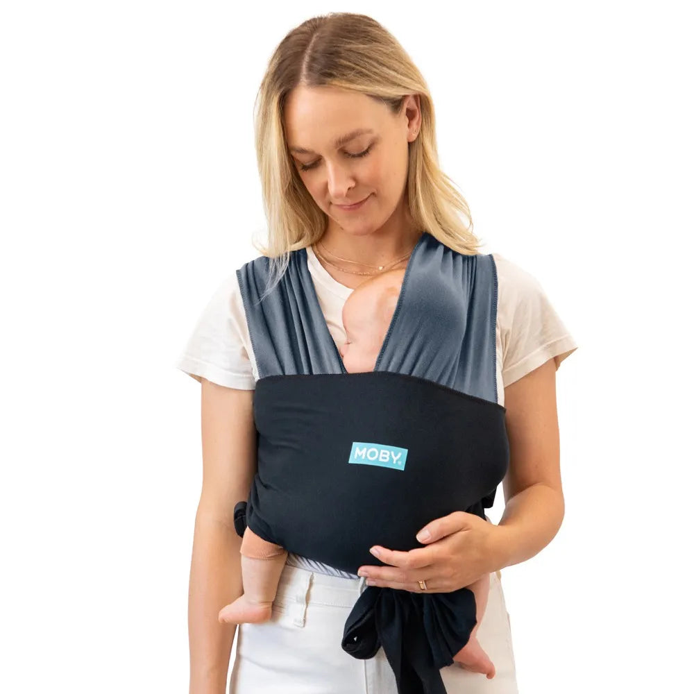 MOBY Easy-Wrap Carrier - Charcoal/Black