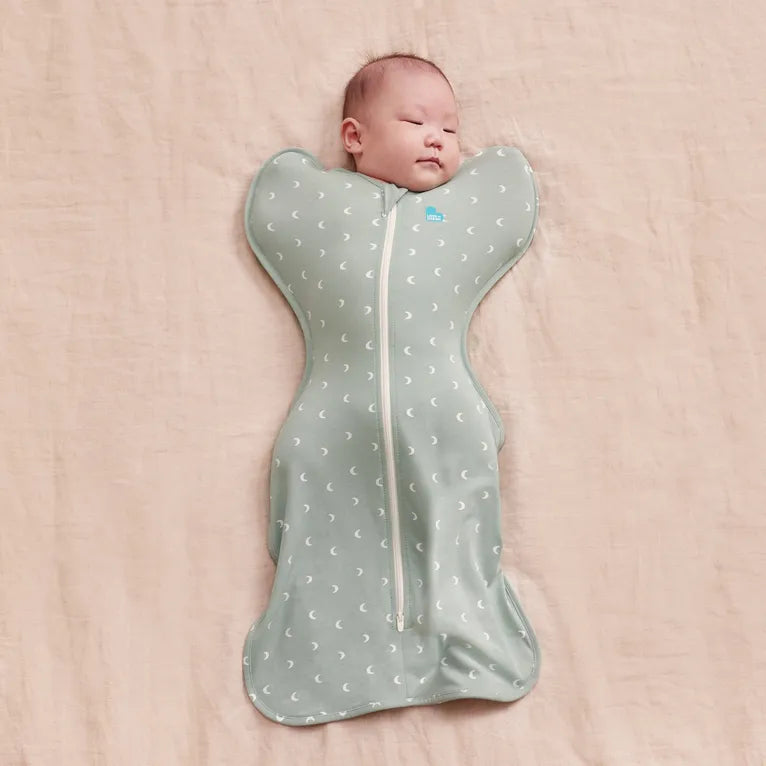 Love To Dream Original Swaddle Up 1.0 Tog Olive Moon Small