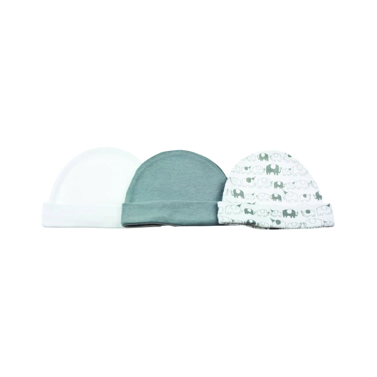 Playette 3 Pack Fashion Caps Elephant