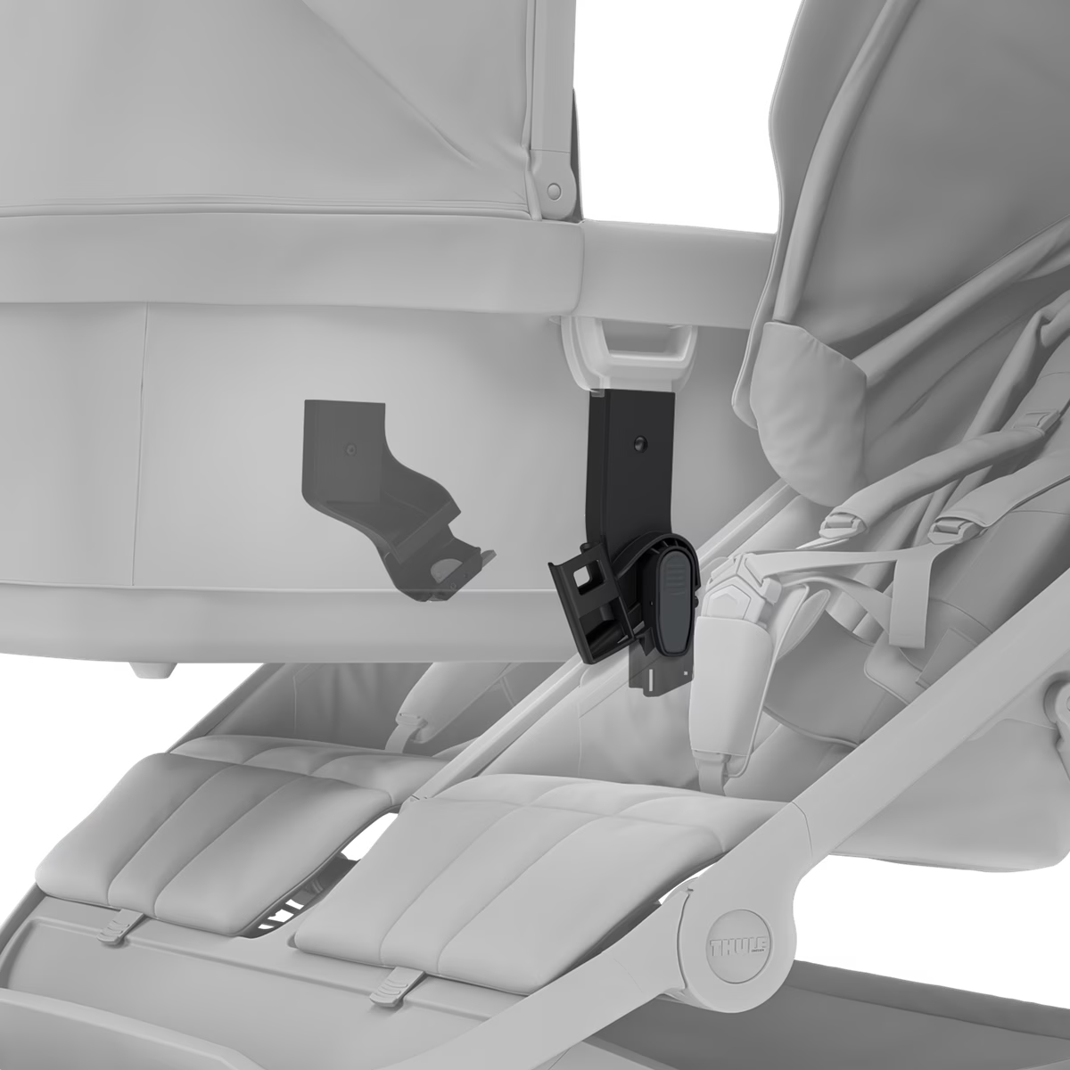 Thule Urban Glide 3 double stroller bassinet adapter