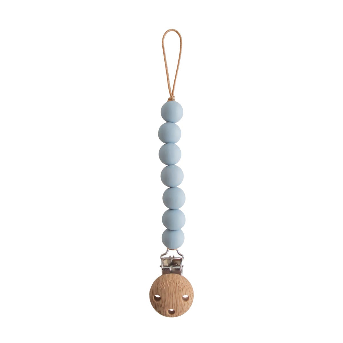 Mushie Halo Pacifier Clip - Tiny Tots Baby Store 