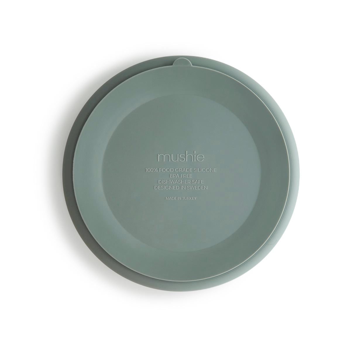 Mushie Silicone Suction Plate - Tiny Tots Baby Store 