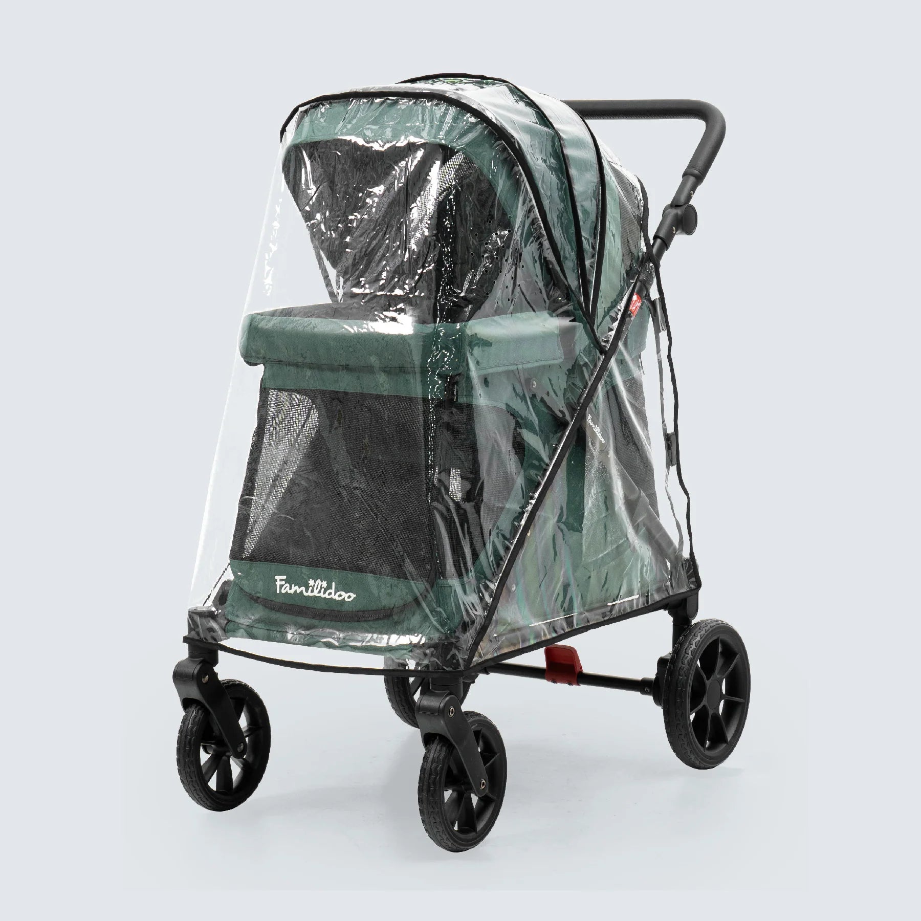 Familidoo Q1 2.0 Wagon Stroller-Emerald Green 