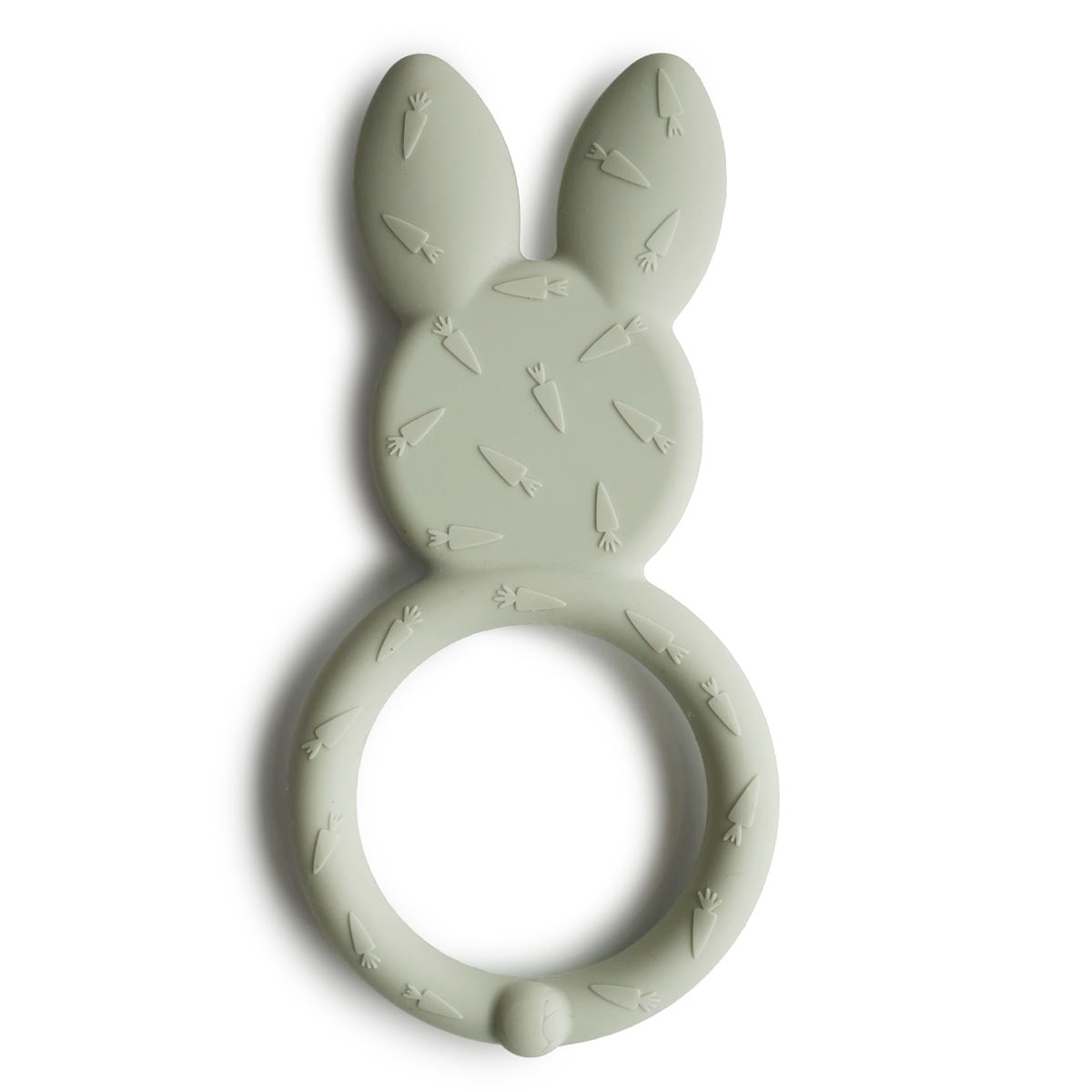 Mushie Bunny Teether-Sage - Tiny Tots Baby Store 