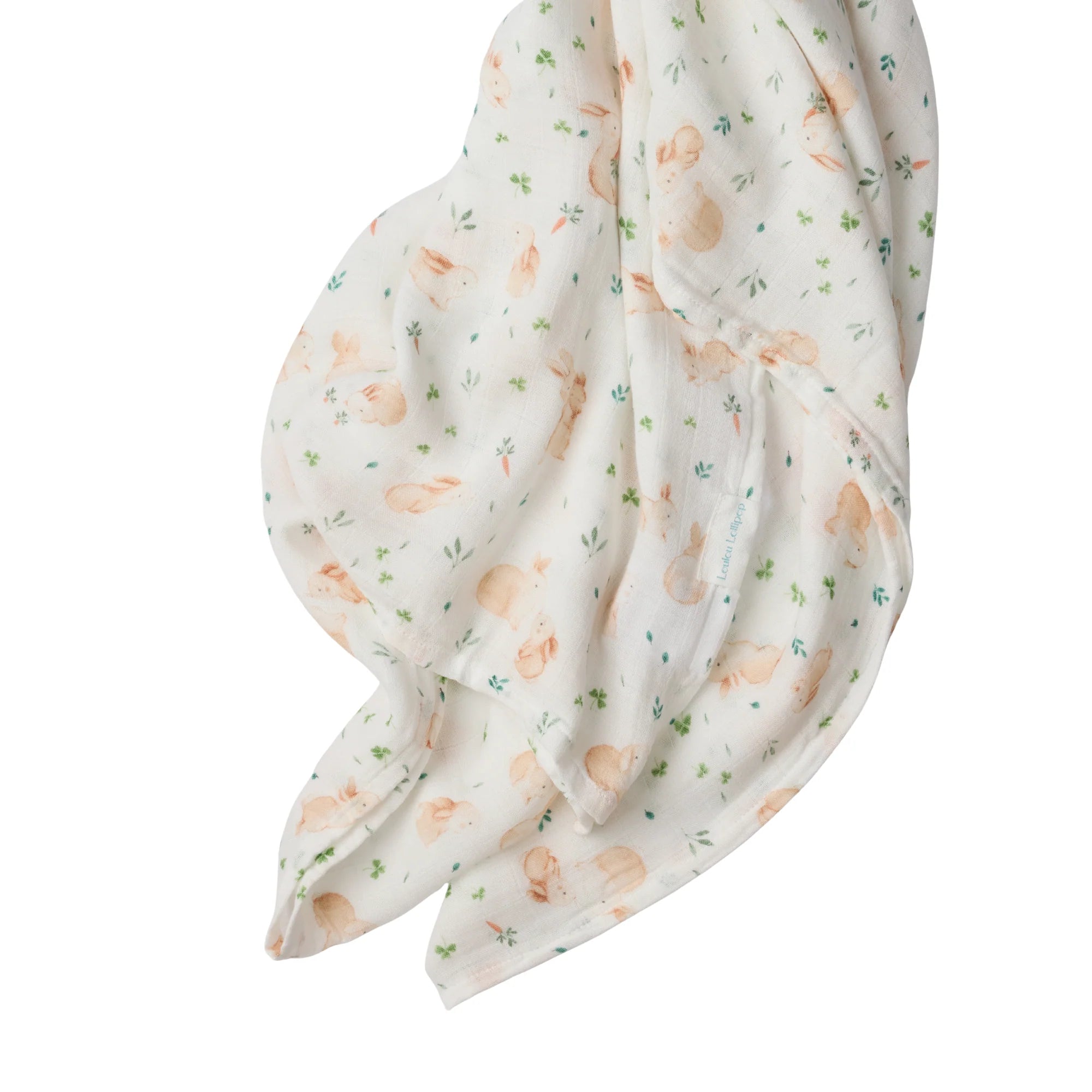 LouLou Lollipop, Muslin Swaddle - Bunny Meadow