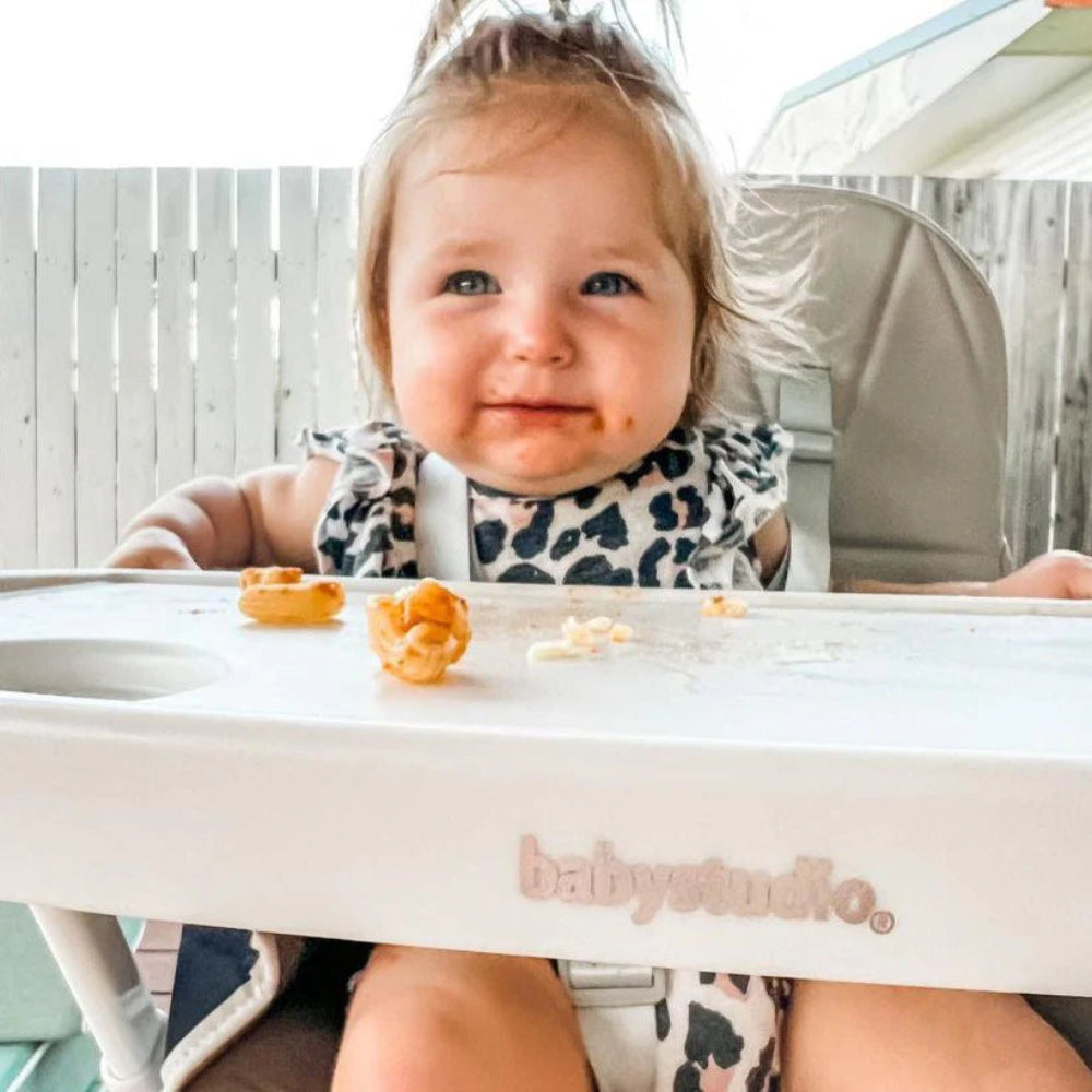 Babystudio Super Slim Flat Fold High Chair 