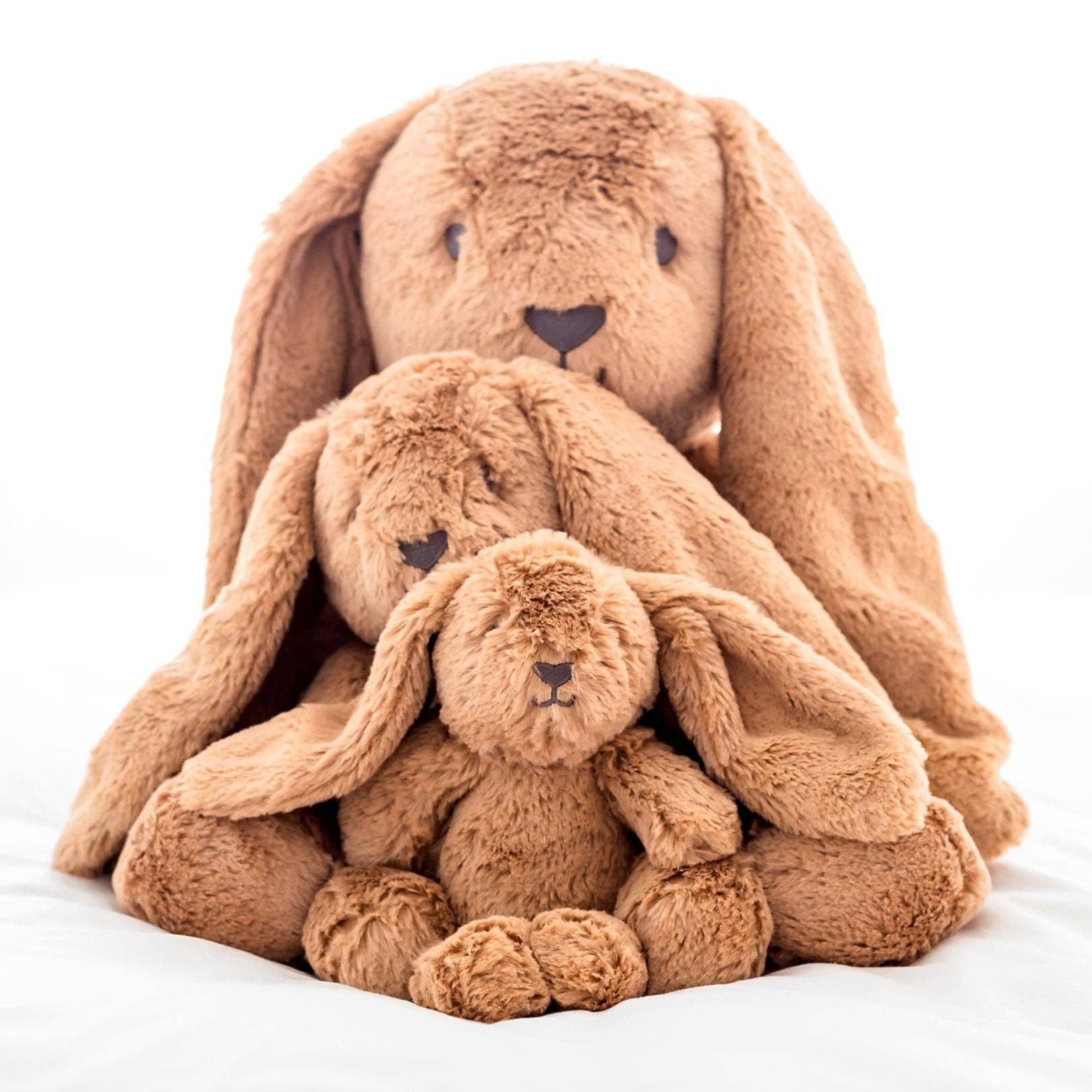 OB Designs Australia - Bailey Caramel Bunny Soft Toy 13.5"/34cm