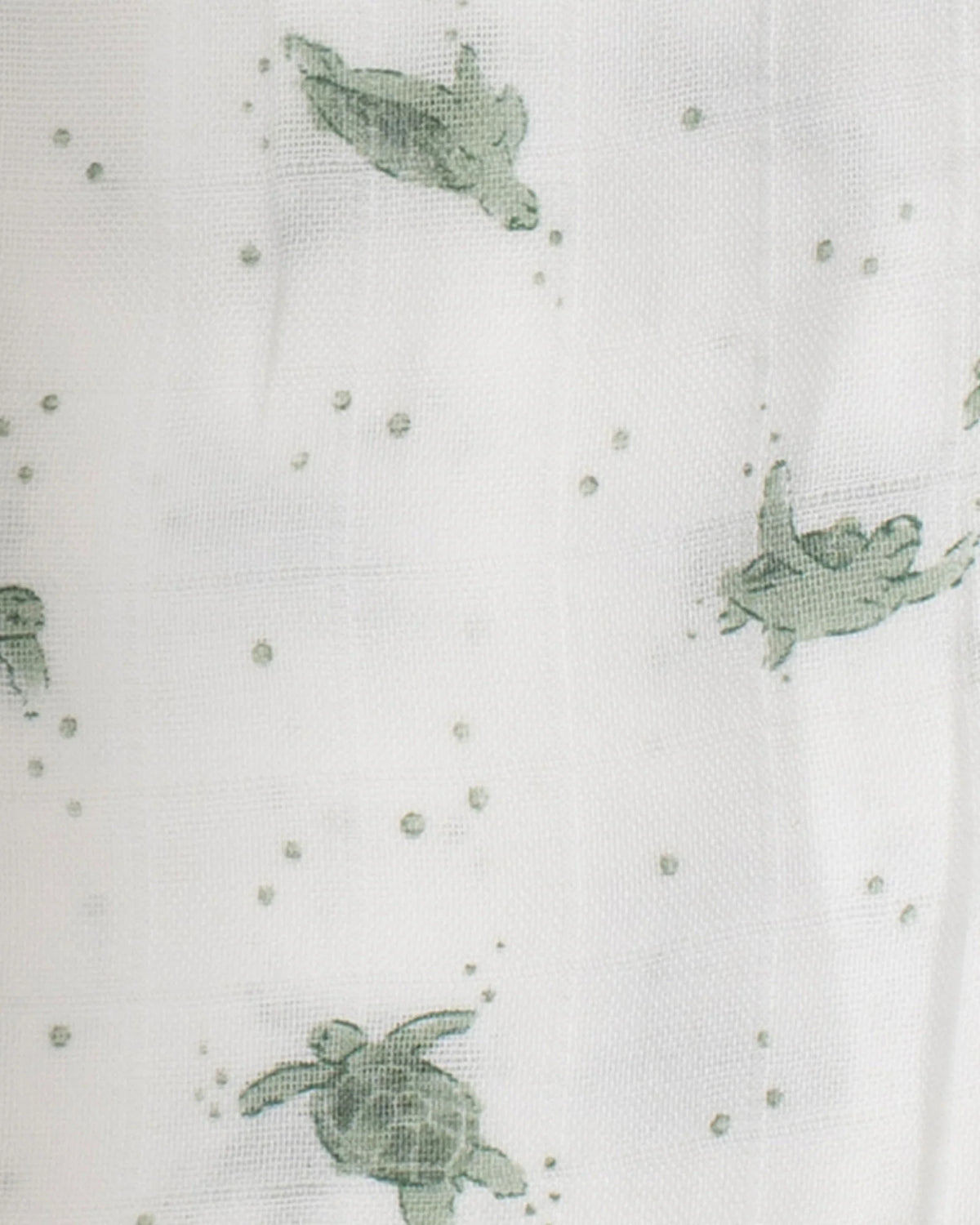 Little Bamboo Baby Muslin Washers 6Pk - Turtle Bay