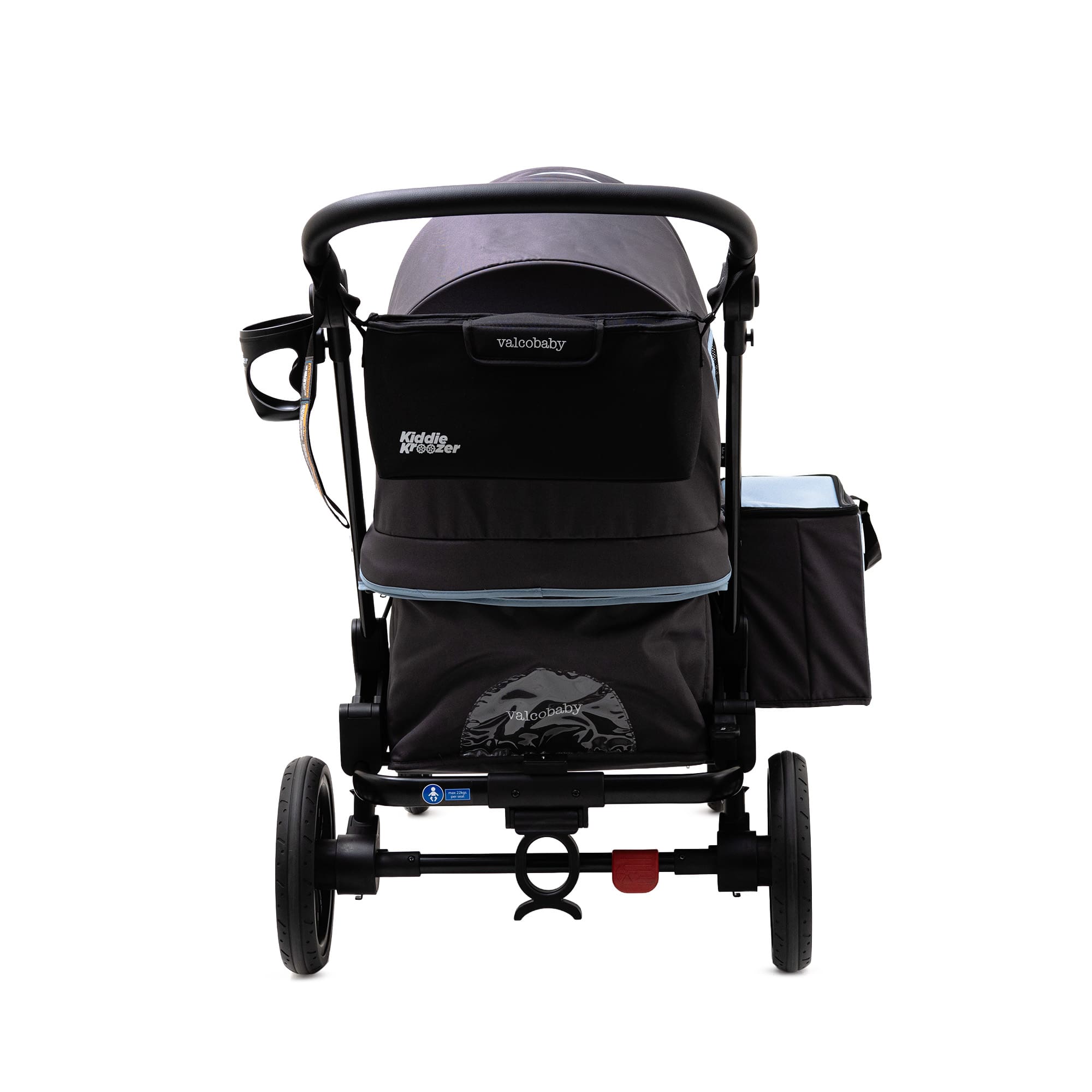 Valcobaby Kiddie Kroozer Wagon Stroller-GREY 