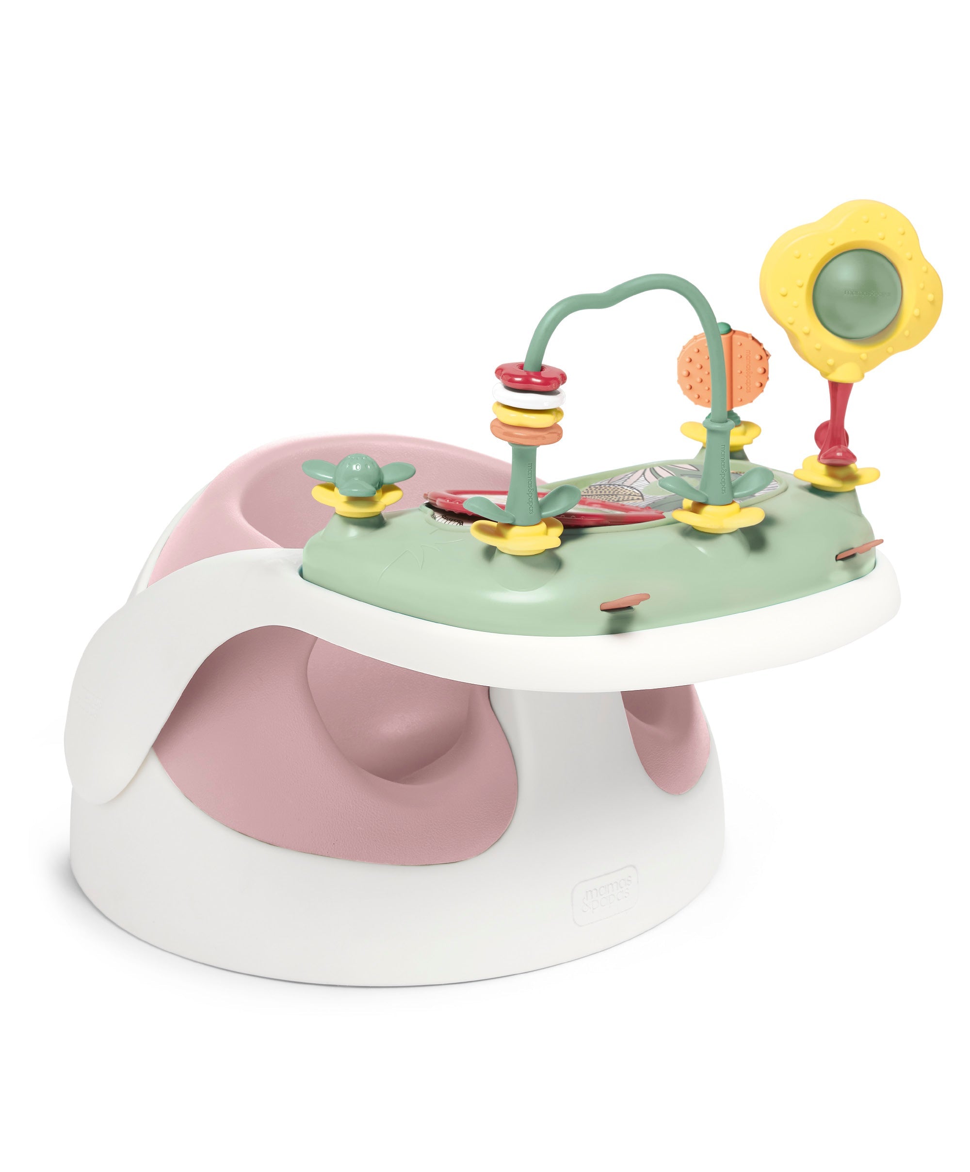 Mamas & Papas Snug Floor Seat with Activity Tray - Blossom - Tiny Tots Baby Store 