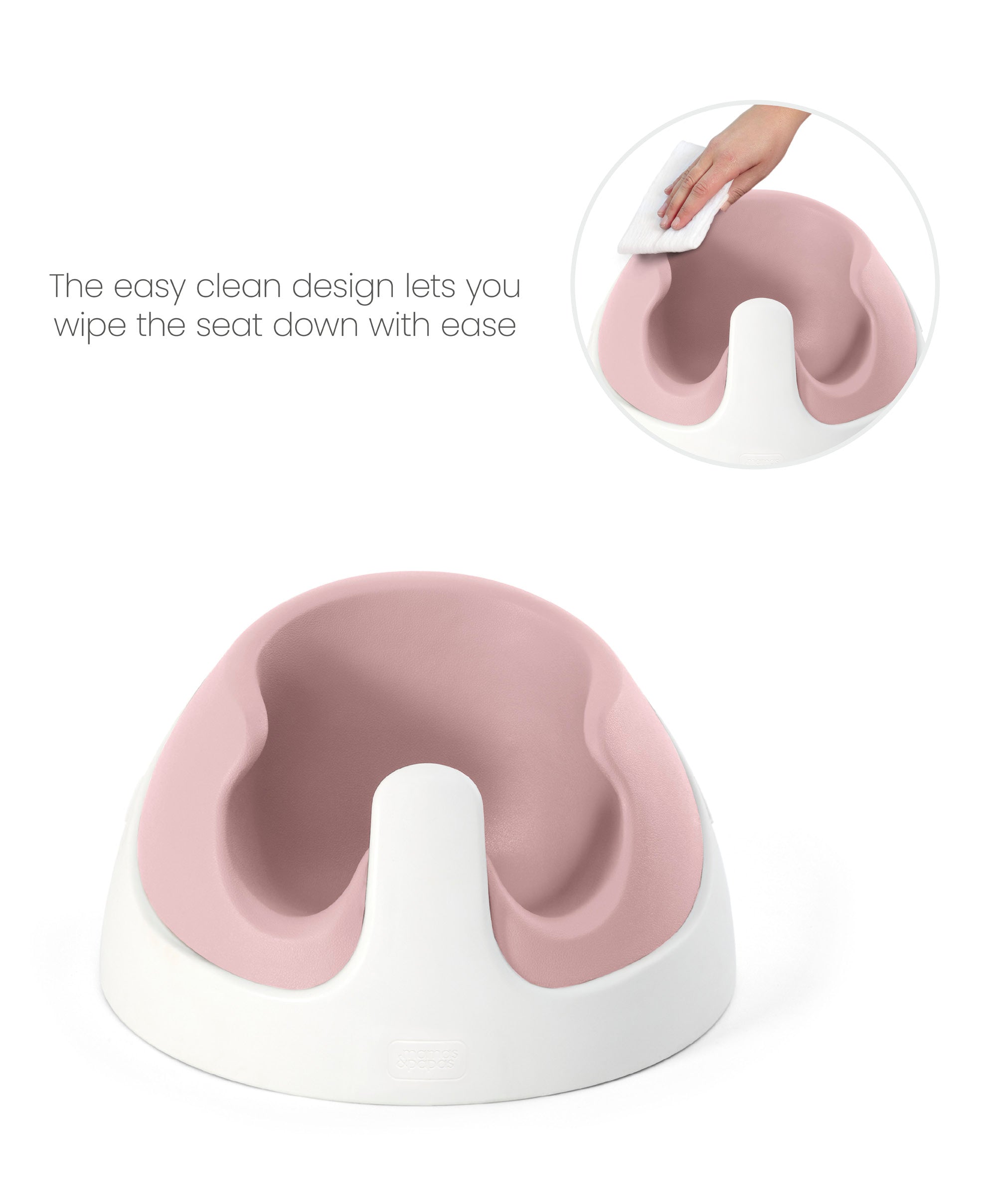 Mamas & Papas Snug Floor Seat with Activity Tray - Blossom - Tiny Tots Baby Store 