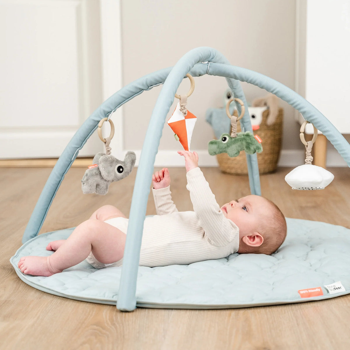 Done by Deer Activity Play Mat Blue
