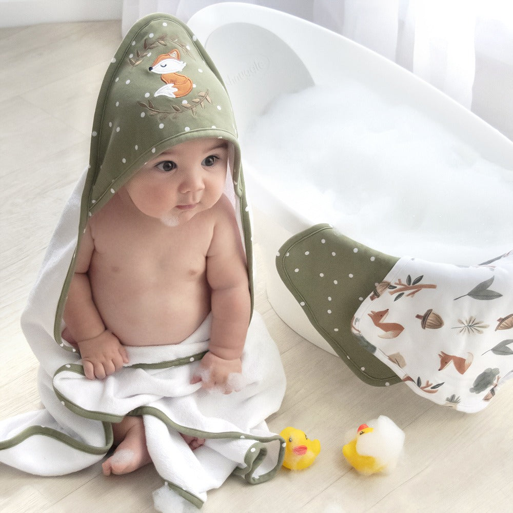 Hooded Towel - Forest Retreat