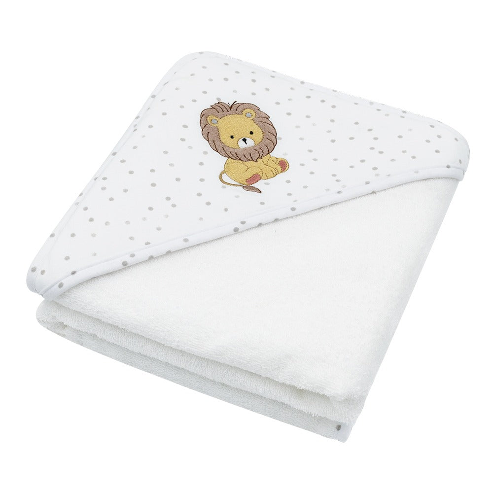 Hooded Towel - Pitter Patter Lion
