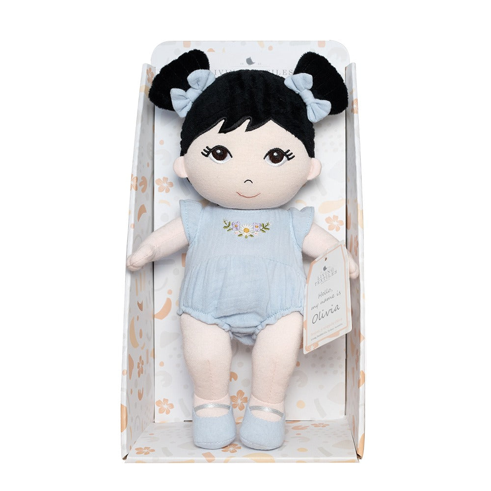 Living Textiles My First Doll - Olivia - Tiny Tots Baby Store 