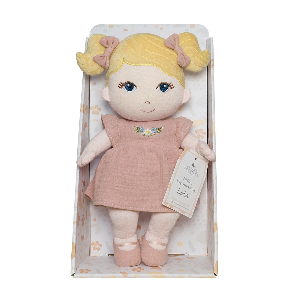 Living Textiles My First Doll - Lola - Tiny Tots Baby Store 
