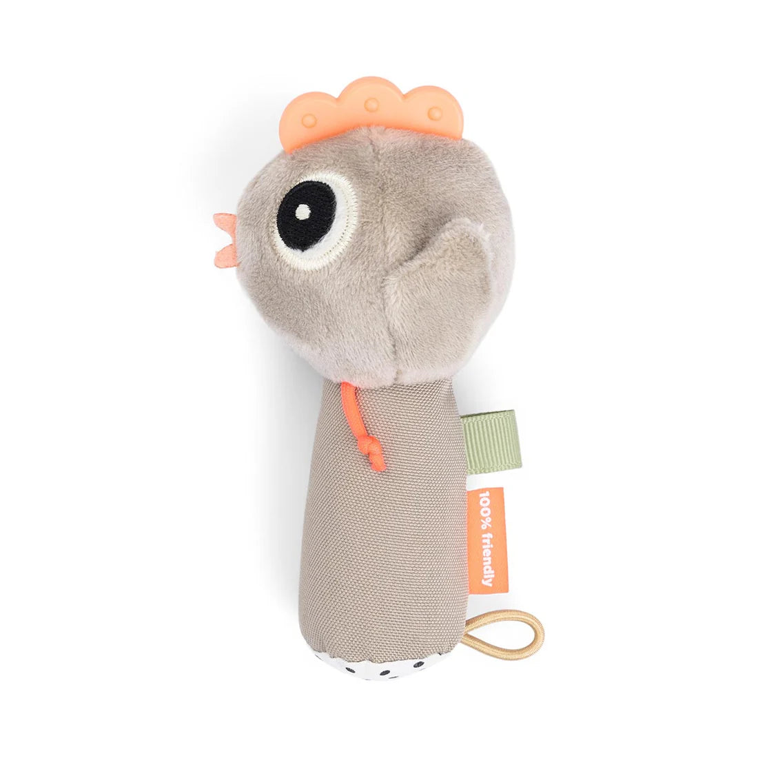 Done by Deer Tiny Sensory Rattle - Farm Sand 