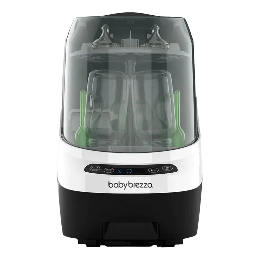Baby Brezza Bottle Washer + Formula Pro Bundle BLACK