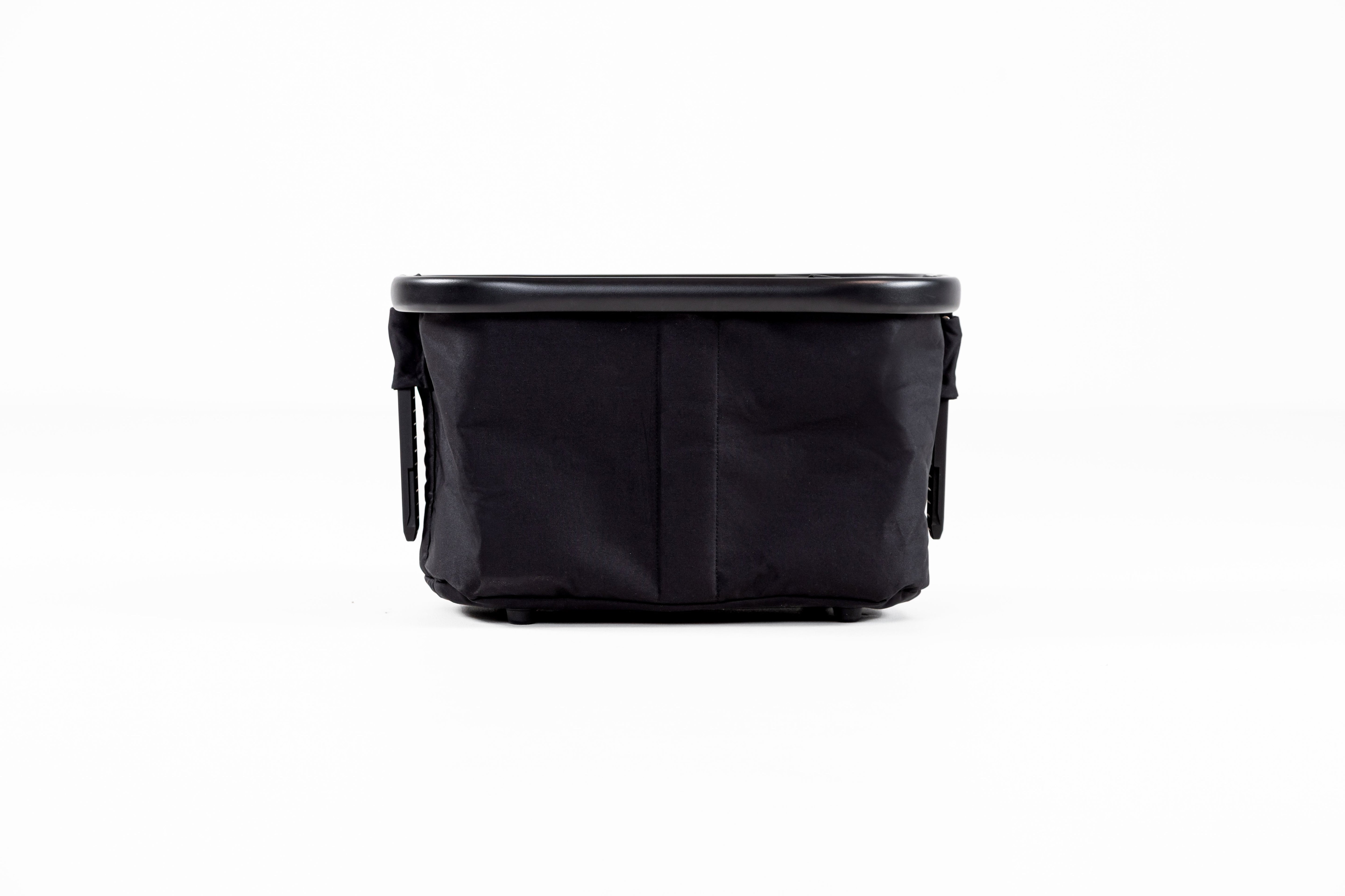 Black rectangular storage container for Bambini LISBON Noah Gold toddler seat