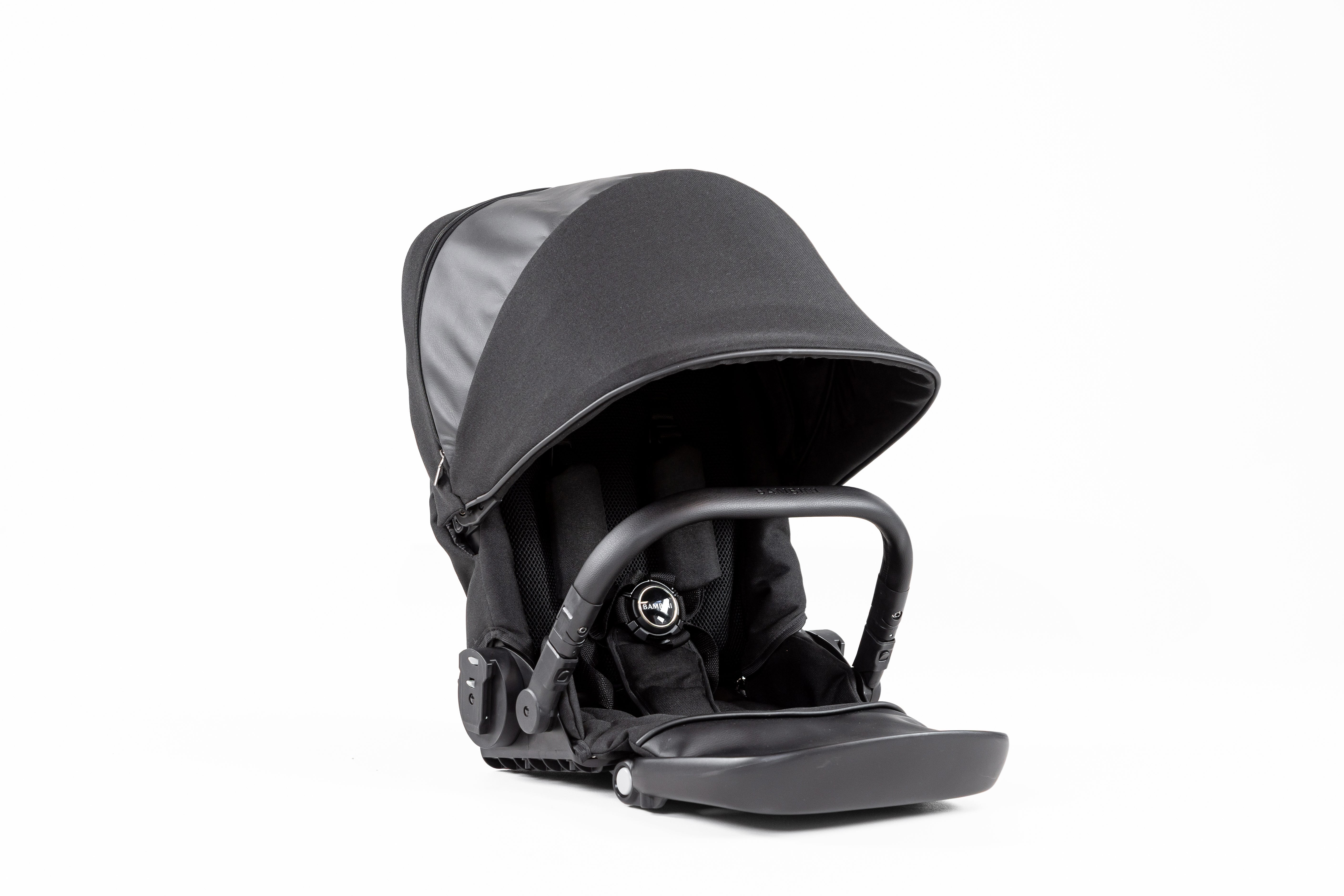 Black baby car seat from Bambini Lisbon Noah Gold toddler seat collection