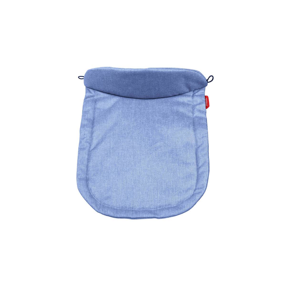 Blue padded baby carrier insert for Phil&Teds Snug Carrycot lid, perfect replacement carrycot lid for baby strollers