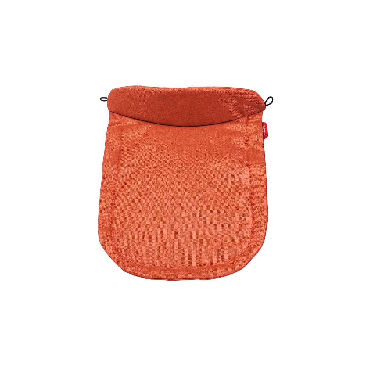 Orange padded baby carrier insert for Phil&Teds Snug Carrycot lid replacement carrycot lid for baby strollers