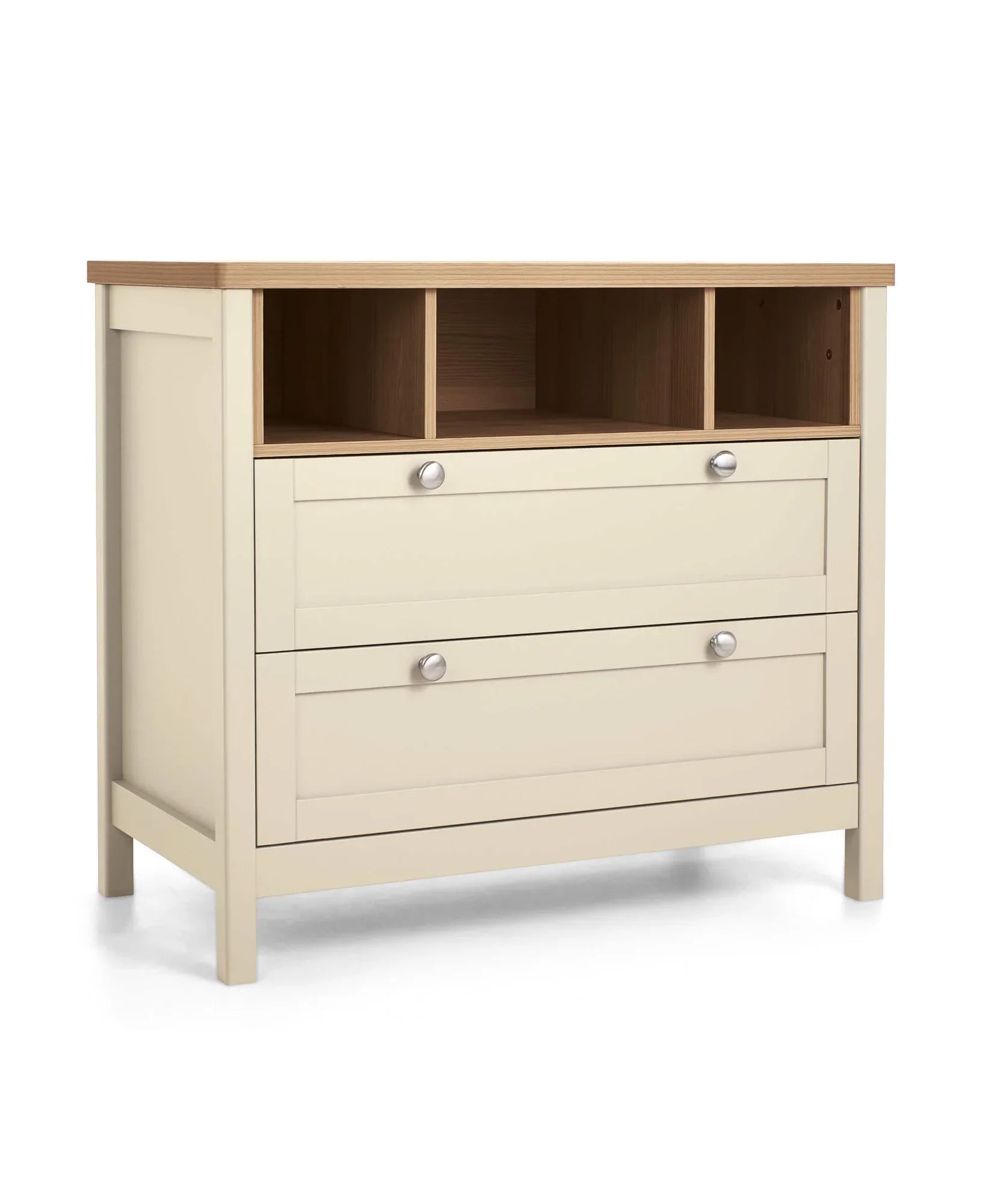 Mamas & Papas Harwell Dresser Changer with open shelving for harwell nursery furniture