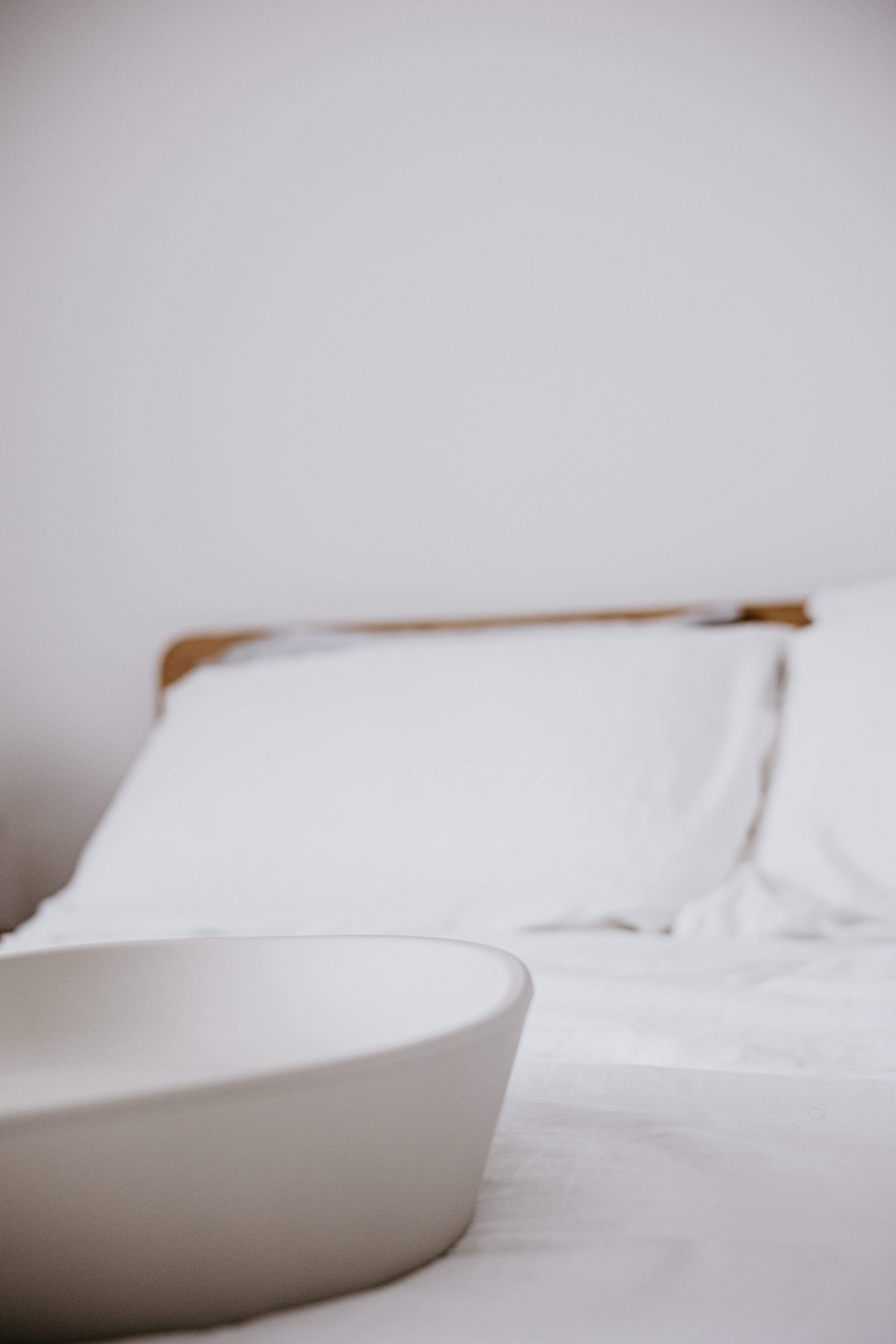 Gray oval washbasin from Tasman Eco Touzy Change Mat Toshi Baby collection