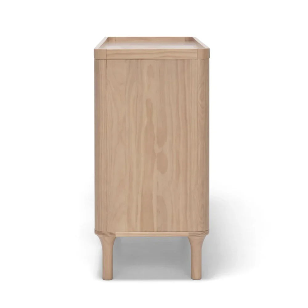 Wooden bedside cabinet from Tasman Eco Willow Toshi Baby collection
