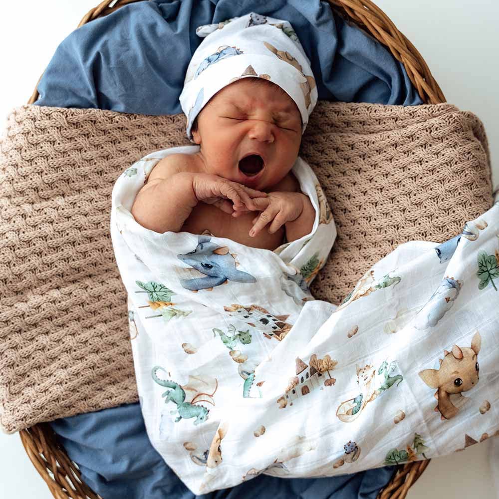 Snuggle Hunny - Dragon Organic Muslin Wrap 