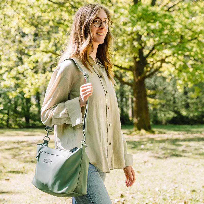 Done by Deer Stroller Bag Green 