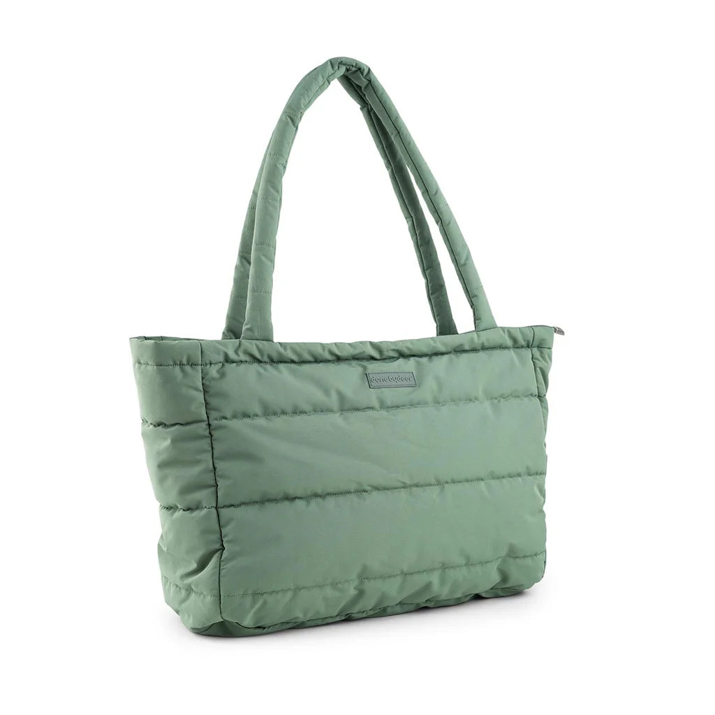 Done by Deer Quilted Changing Tote Green 