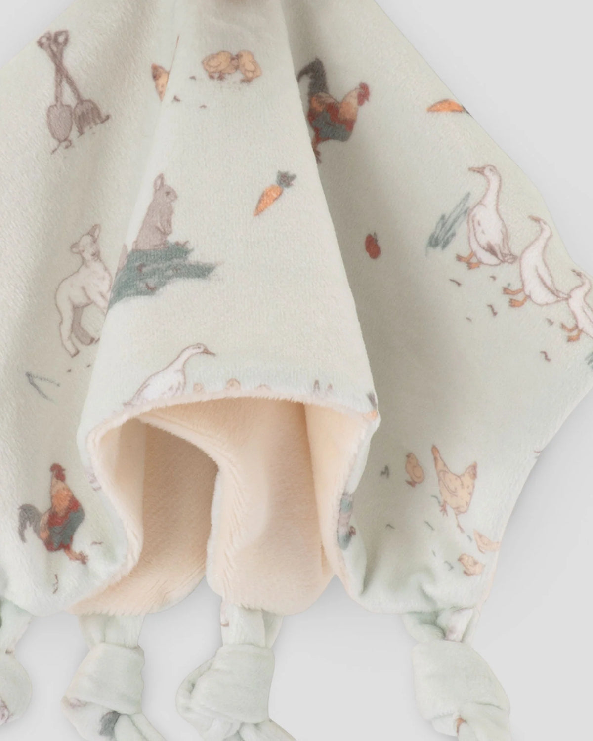 Little Linen Baby Lovie/Comforter - Farmyard Cow