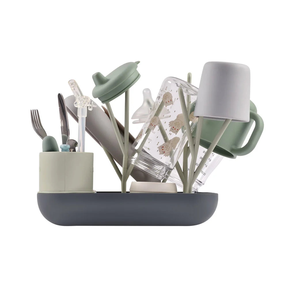 Beaba Forest Drying Rack - GREEN/GREY