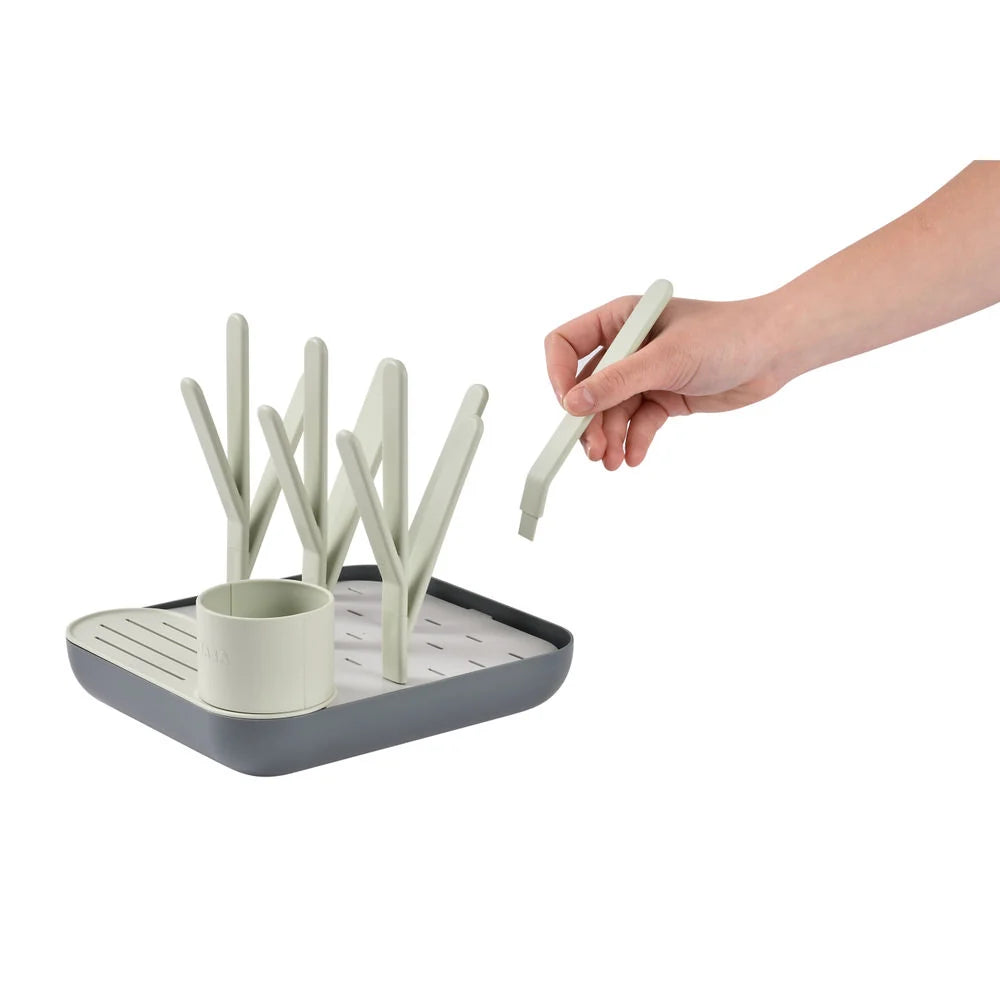 Beaba Forest Drying Rack - GREEN/GREY