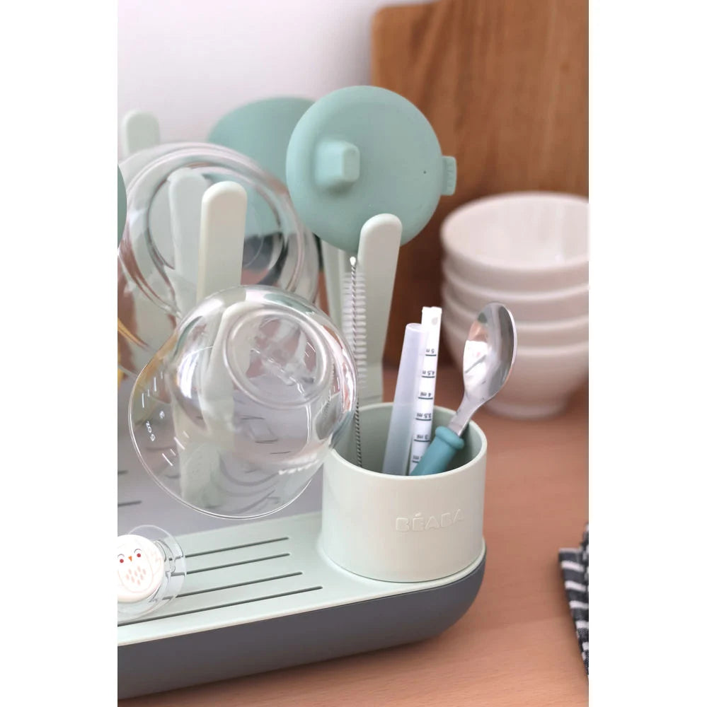 Beaba Forest Drying Rack - GREEN/GREY