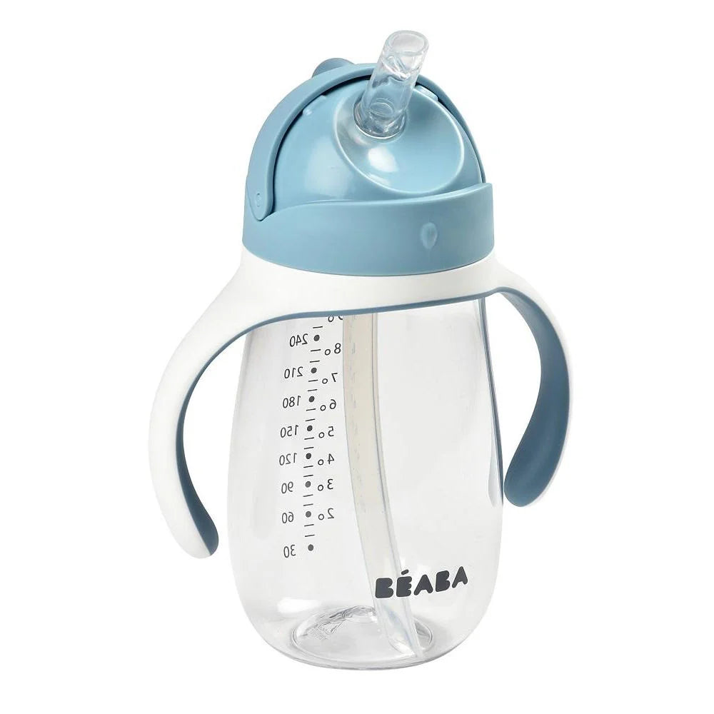 Beaba Straw Cup 300ML - WINDY BLUE